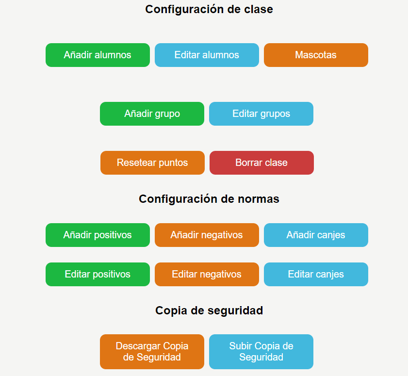 App de gestión tutorial configurable